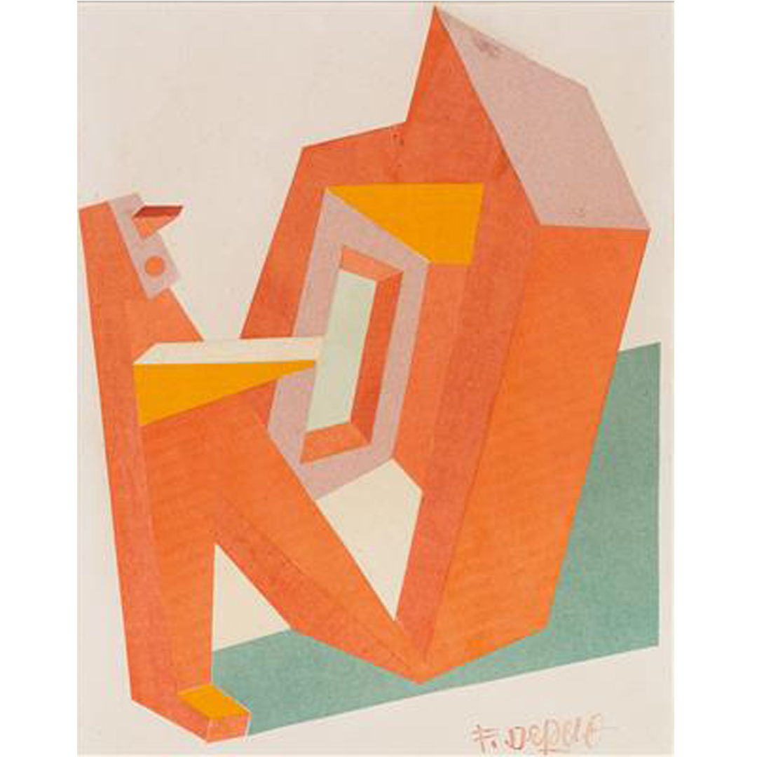 Fortunato Alberto Lorenzo Depero - dipinto 01